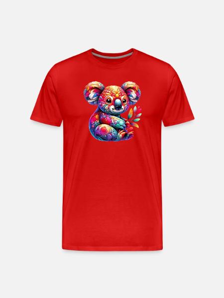 Koala - T-shirt bio Premium Homme - rouge