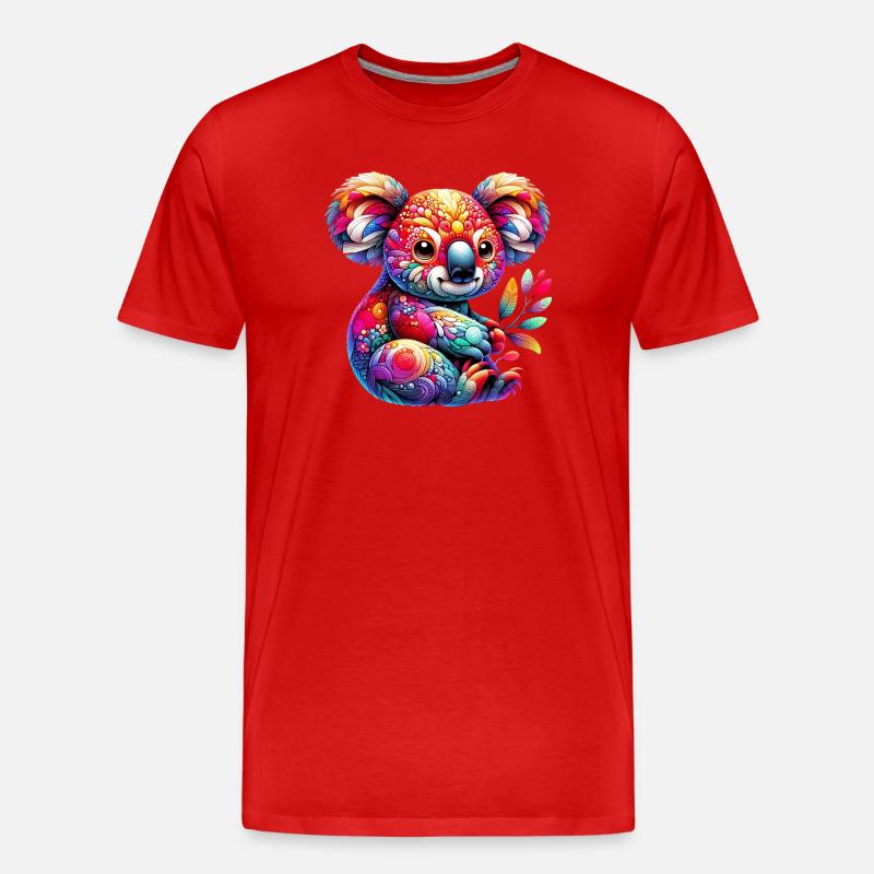 Koala - T-shirt bio Premium Homme - rouge