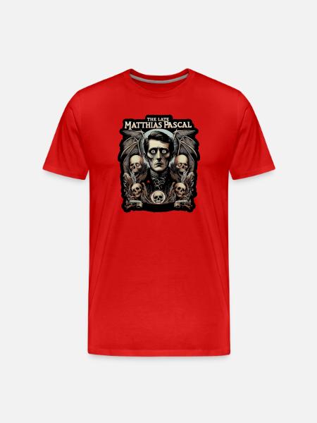 Portrait de Pascal Mortel - T-shirt bio Premium Homme - rouge