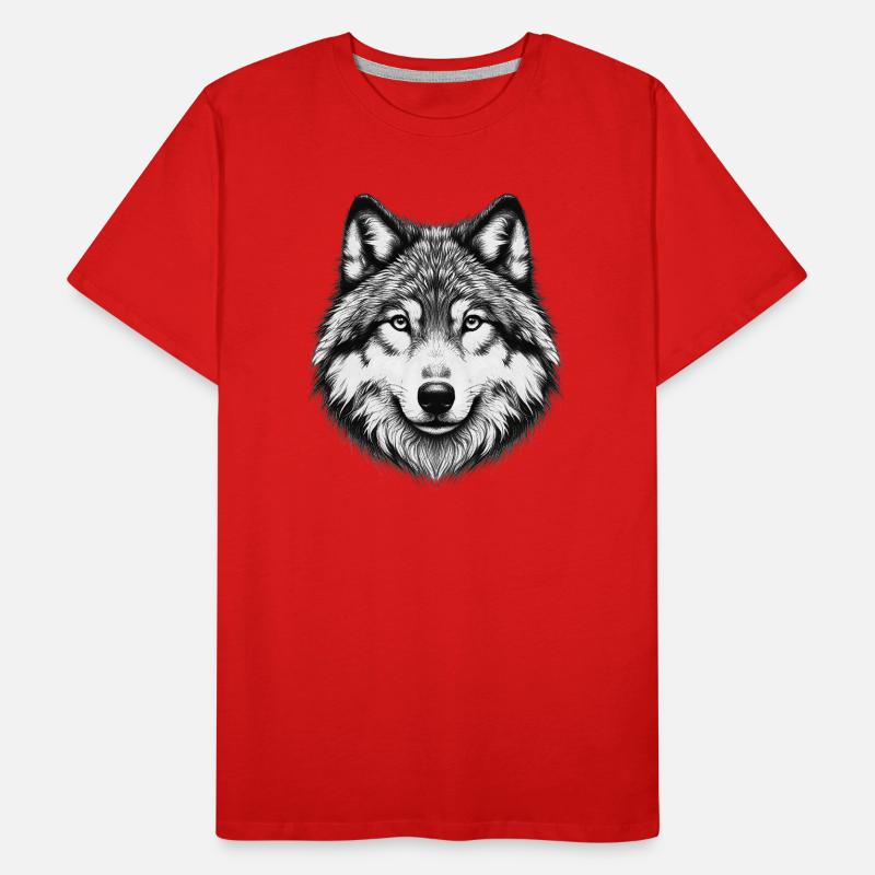 Loup T-shirt bio Premium Homme