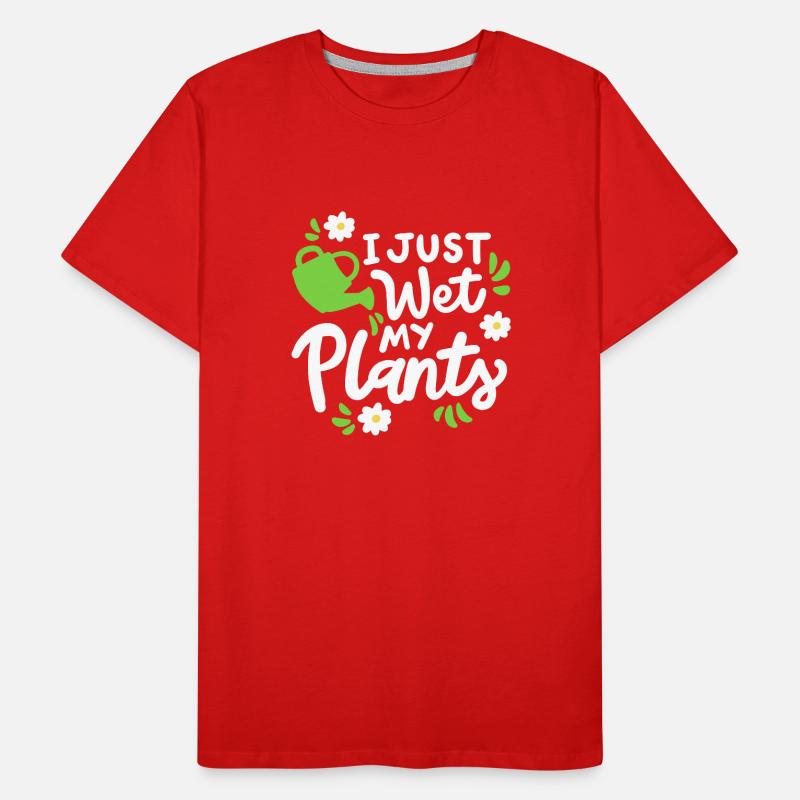 Garten Gartenarbeit Männer Premium Bio T-Shirt
