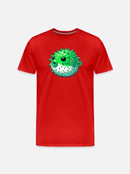 Blowfish - T-shirt bio Premium Homme - rouge