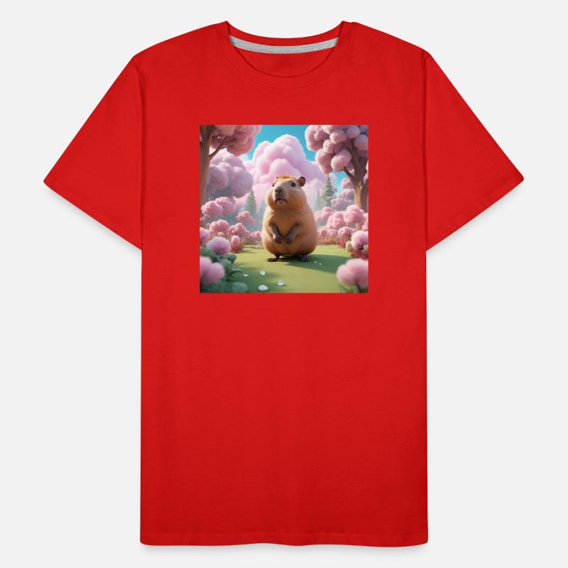 Capybara Men's Premium Organic T-Shirt