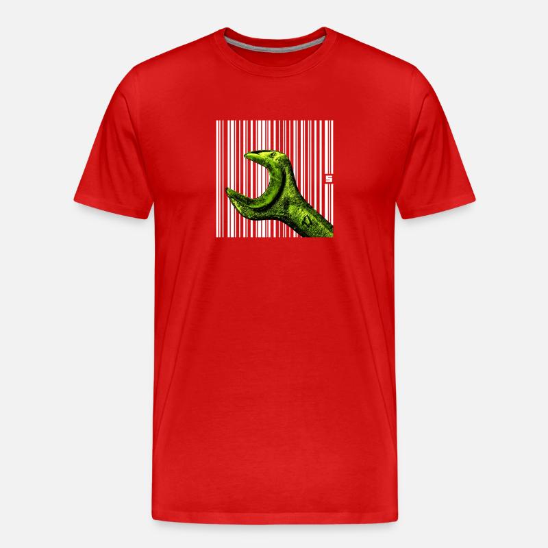 SPOT - SERVICE - Männer Premium Bio T-Shirt - Rot