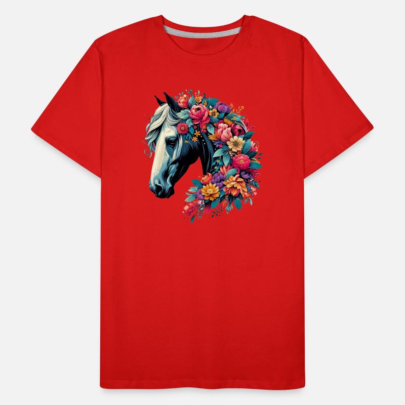 Cheval T-shirt bio Premium Homme
