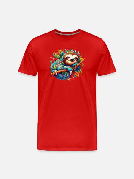 Paresse - T-shirt bio Premium Homme - rouge