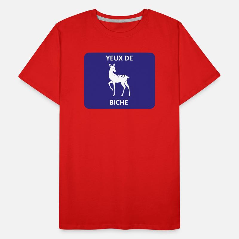 Yeux de biche T-shirt bio Premium Homme