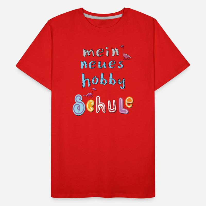 Écolier Enfant T-shirt bio Premium Homme