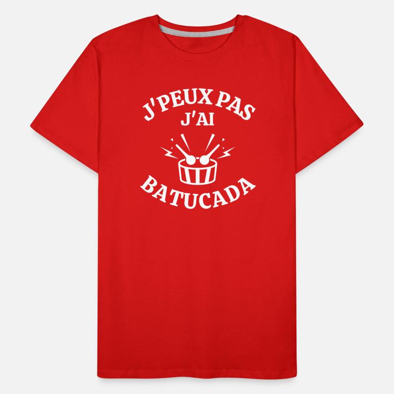 Batucada, percussion, samba Men's Premium Organic T-Shirt