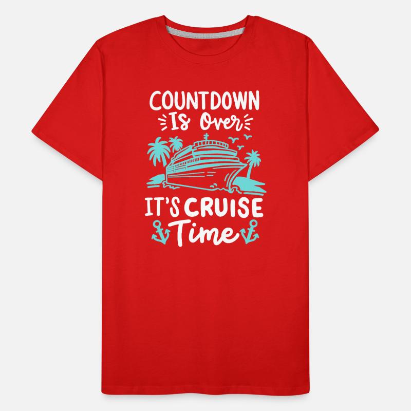 Kreuzfahrt Urlaub Männer Premium Bio T-Shirt