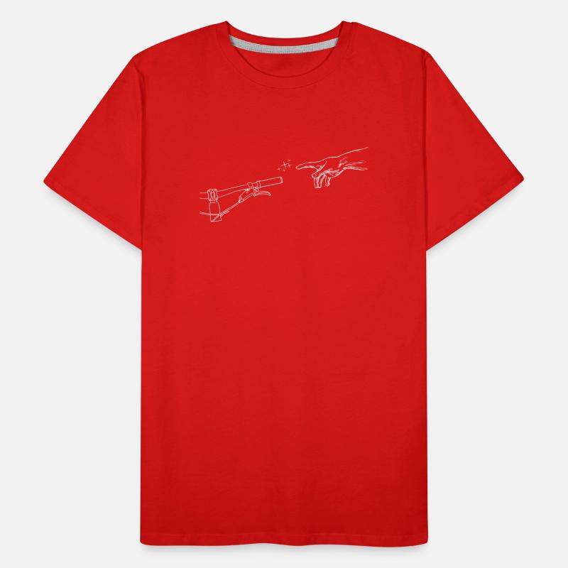 Création de la version cycliste Adam T-shirt bio Premium Homme