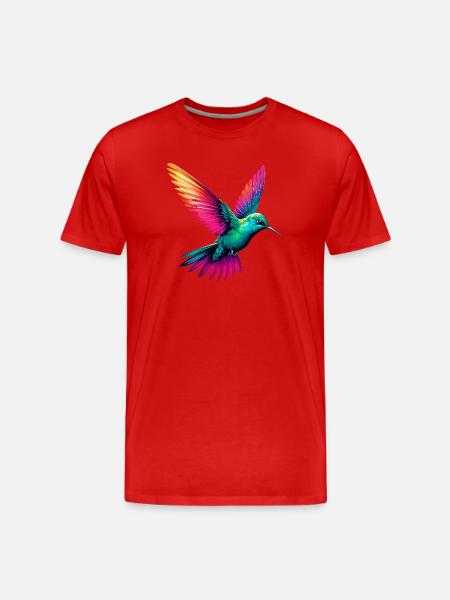 Colibri - T-shirt bio Premium Homme - rouge