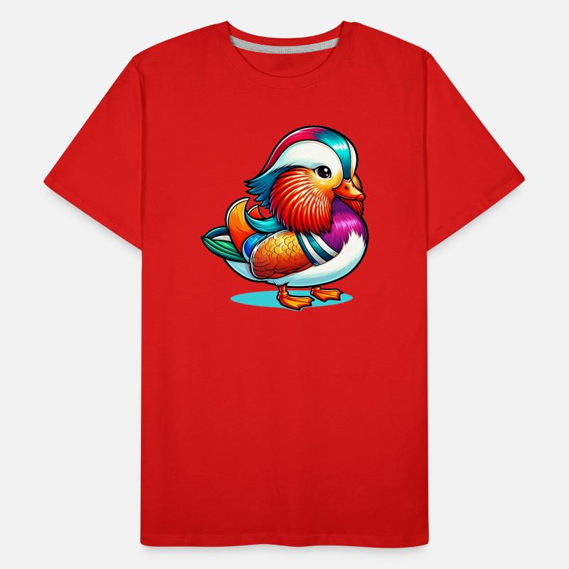 Canard mandarin T-shirt bio Premium Homme