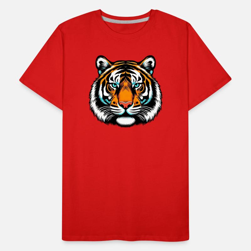 Tiger Men's Premium Organic T-Shirt