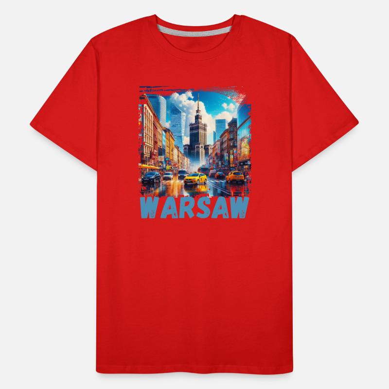 Varsovie T-shirt bio Premium Homme