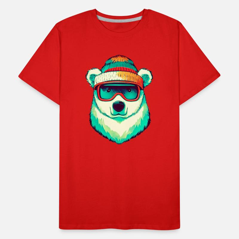Eisbär Männer Premium Bio T-Shirt