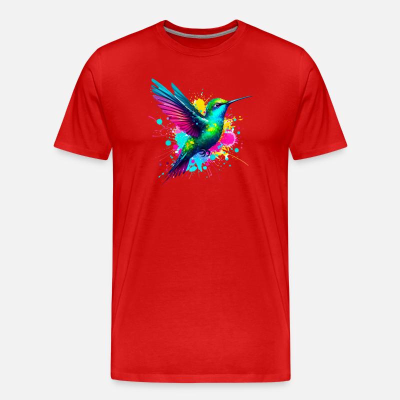 Colibri - T-shirt bio Premium Homme - rouge