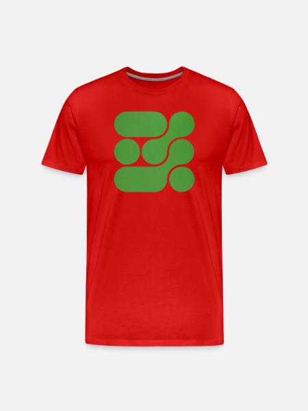 OCHOOO - VERT - T-shirt bio Premium Homme - rouge