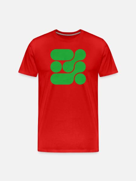 OCHOOO - VERT - T-shirt bio Premium Homme - rouge