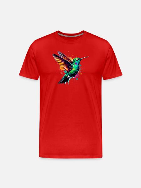 Colibri - T-shirt bio Premium Homme - rouge