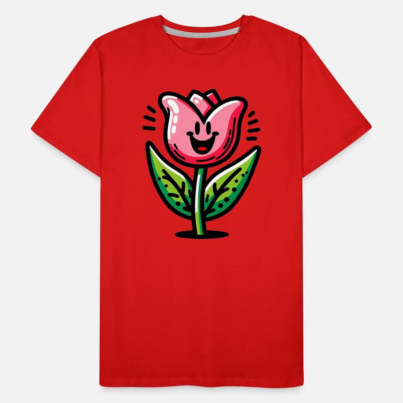 Tulipe T-shirt bio Premium Homme