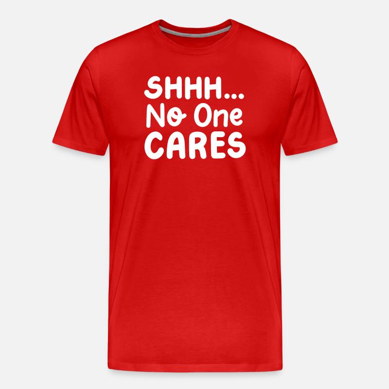 Sarkasmus sarkastischer Humor - Männer Premium Bio T-Shirt - Rot