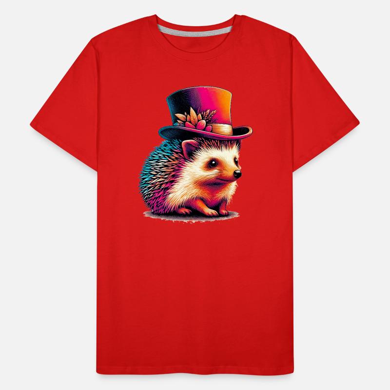 Igel Männer Premium Bio T-Shirt