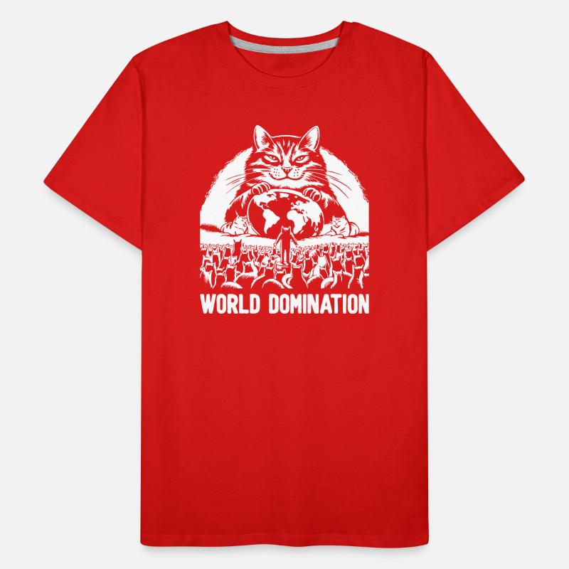 Domination du monde 1 T-shirt bio Premium Homme