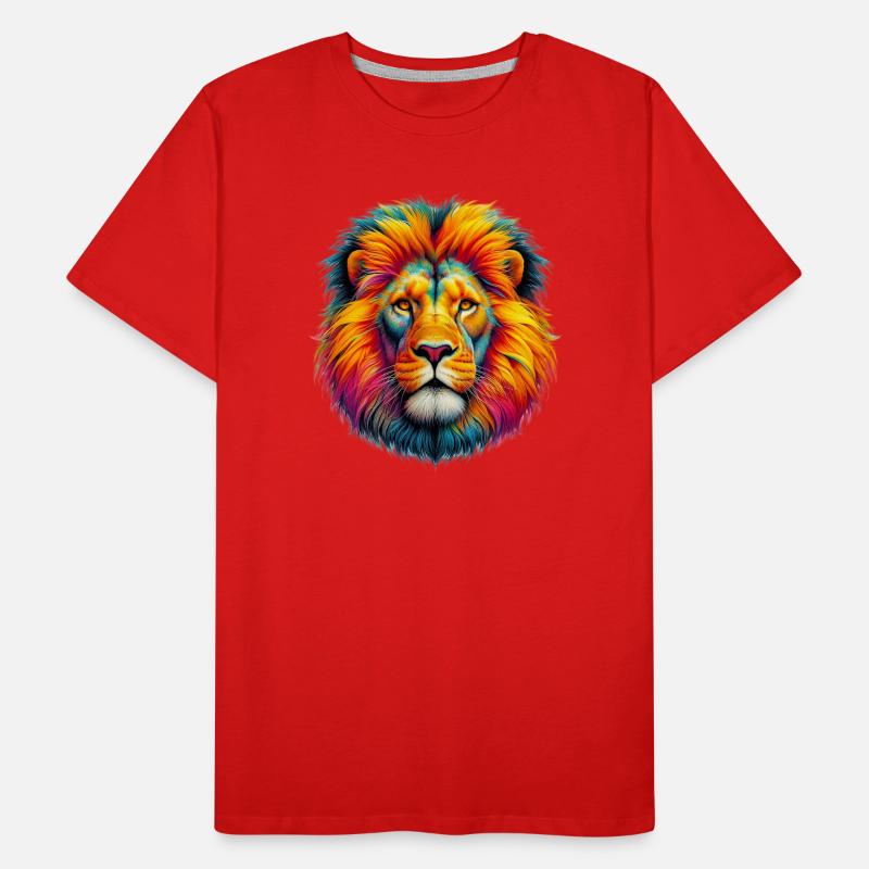 Lion T-shirt bio Premium Homme