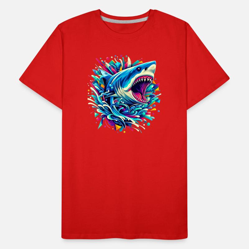 Shark Men's Premium Organic T-Shirt