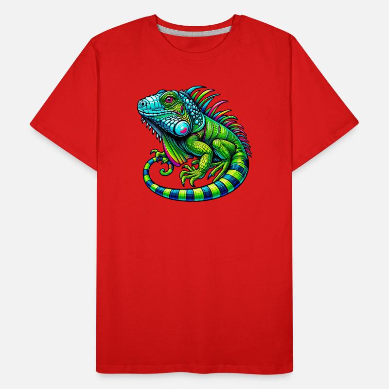 Iguana Men's Premium Organic T-Shirt