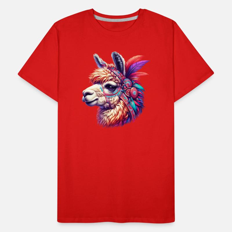 Alpaca Men's Premium Organic T-Shirt