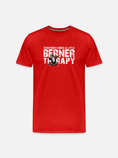 Bouvier bernois - T-shirt bio Premium Homme - rouge