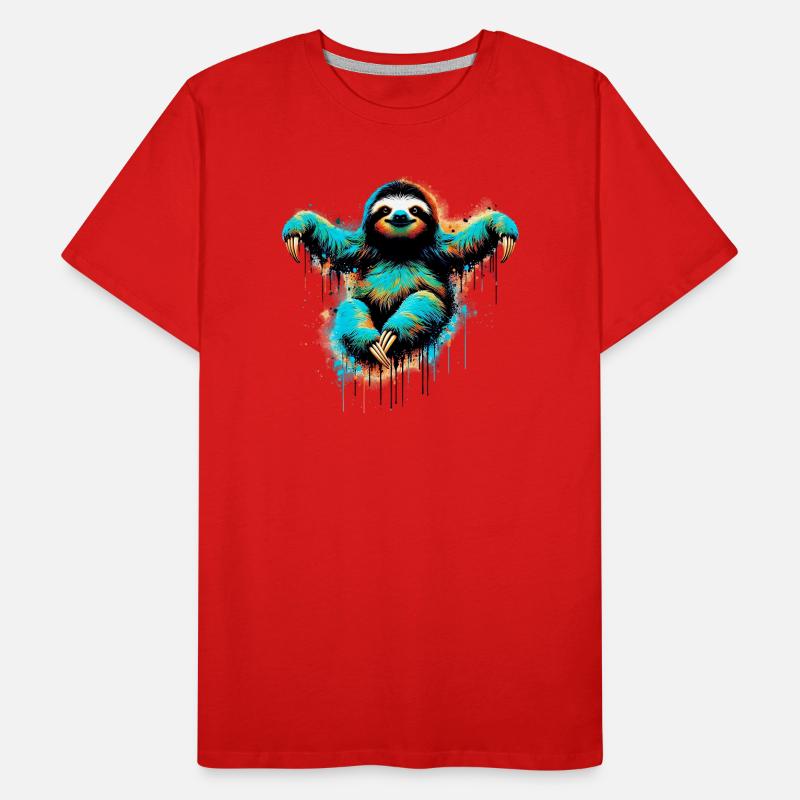 Sloth Men's Premium Organic T-Shirt