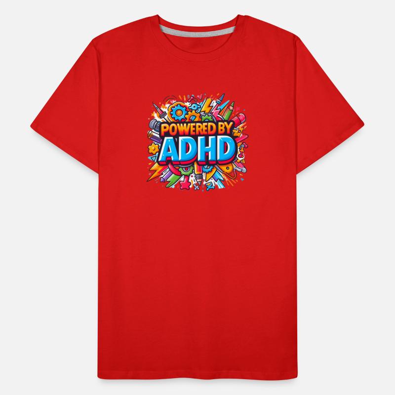 ADHD Men's Premium Organic T-Shirt