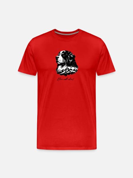 Bouvier bernois - T-shirt bio Premium Homme - rouge