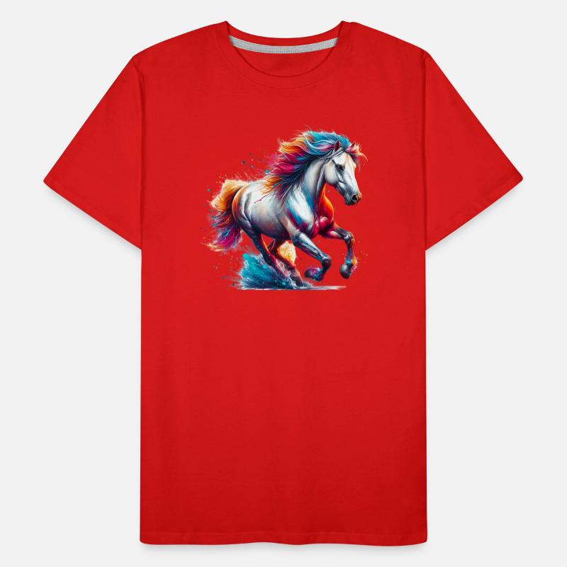 Cheval T-shirt bio Premium Homme