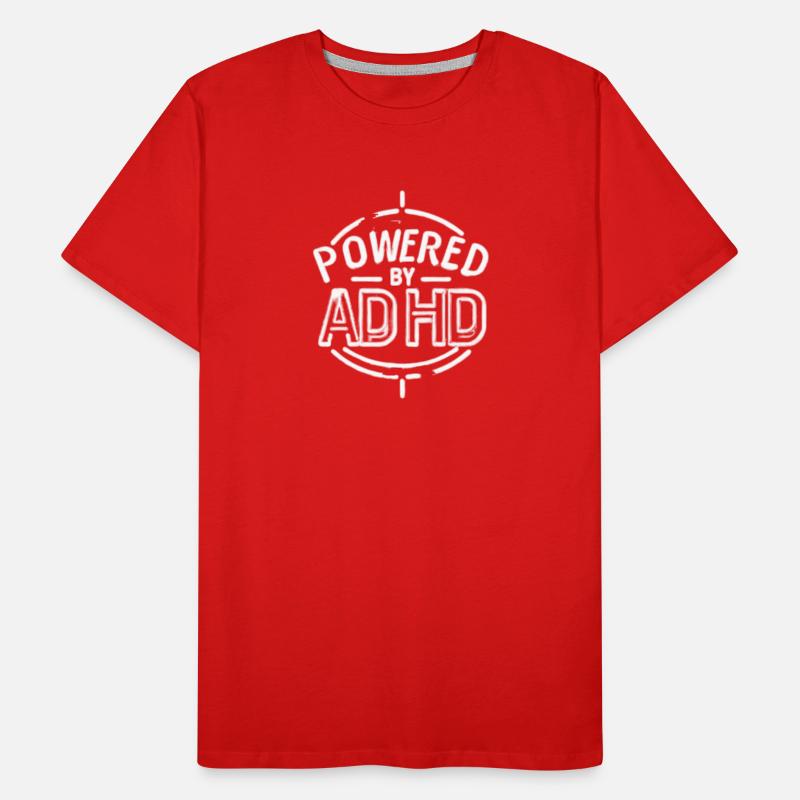 ADHD Men's Premium Organic T-Shirt