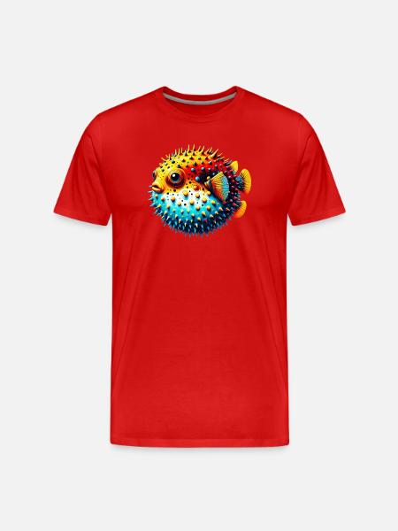 Blowfish - T-shirt bio Premium Homme - rouge