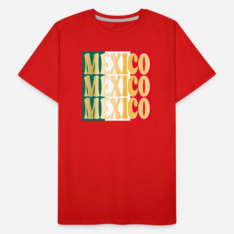 México Mexican Mexico Men's Premium Organic T-Shirt