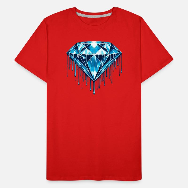 Diamond Men's Premium Organic T-Shirt