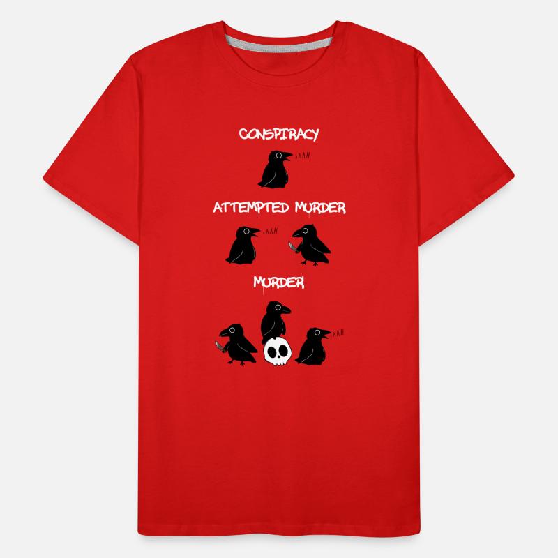 Conspiracy - Attempted Murder - Murder Men's Premium Organic T-Shirt