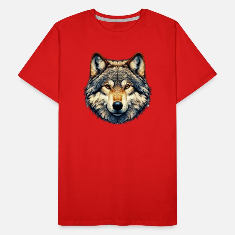 Loup T-shirt bio Premium Homme