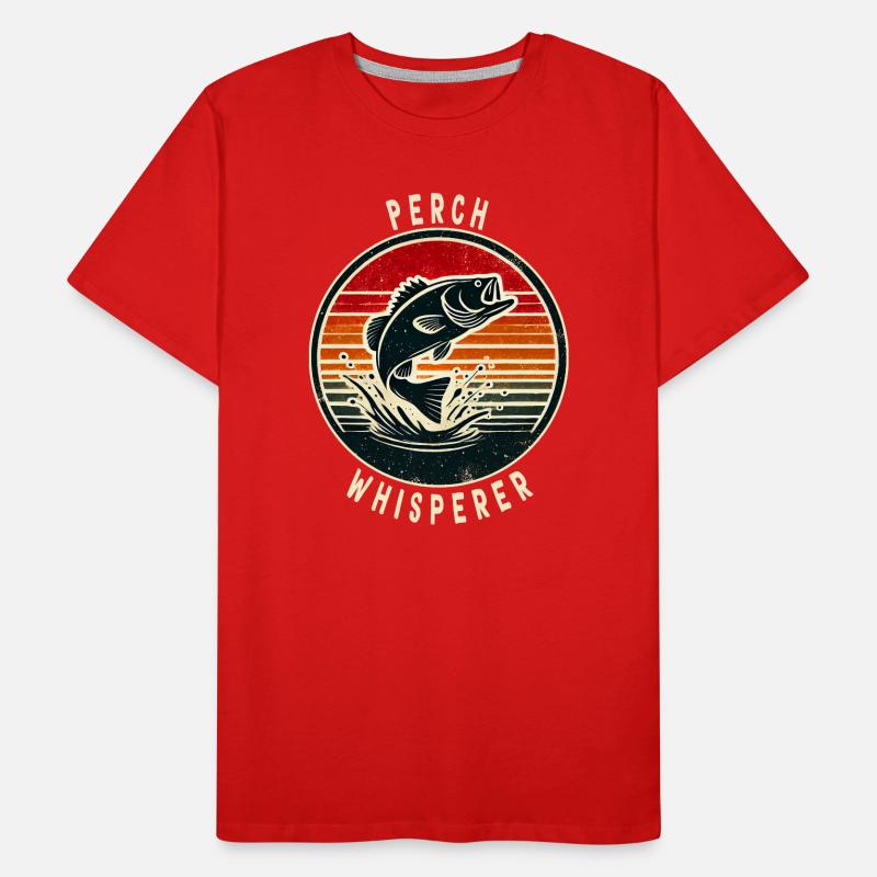 Design Perch Whisper T-shirt bio Premium Homme