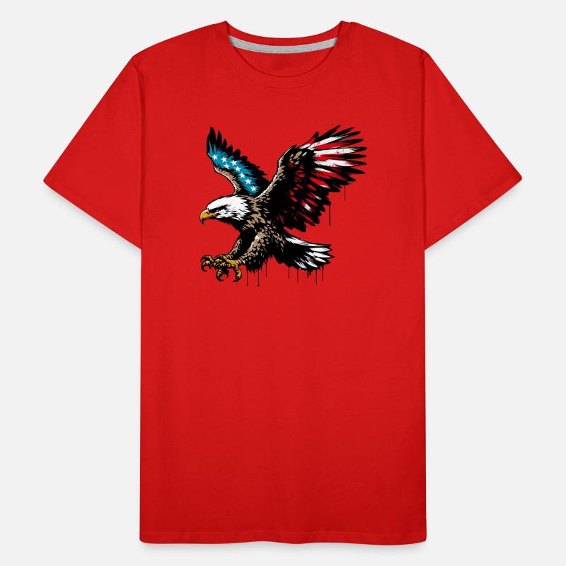 Eagle Men's Premium Organic T-Shirt