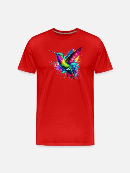 Colibri - T-shirt bio Premium Homme - rouge