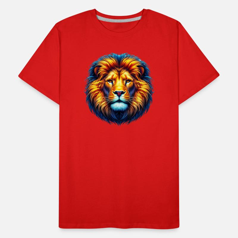 Lion T-shirt bio Premium Homme