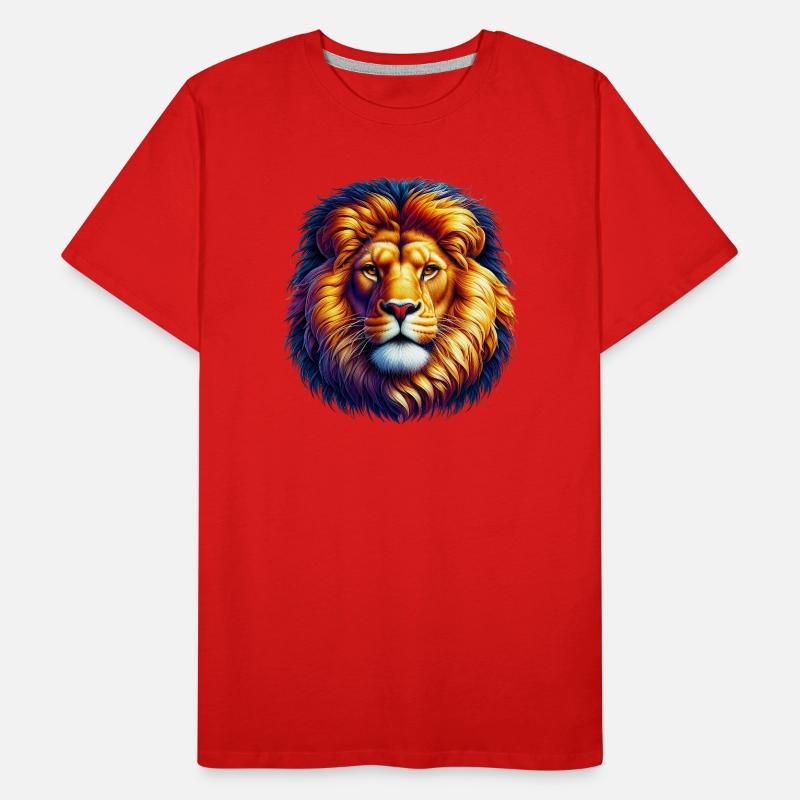 Lion T-shirt bio Premium Homme
