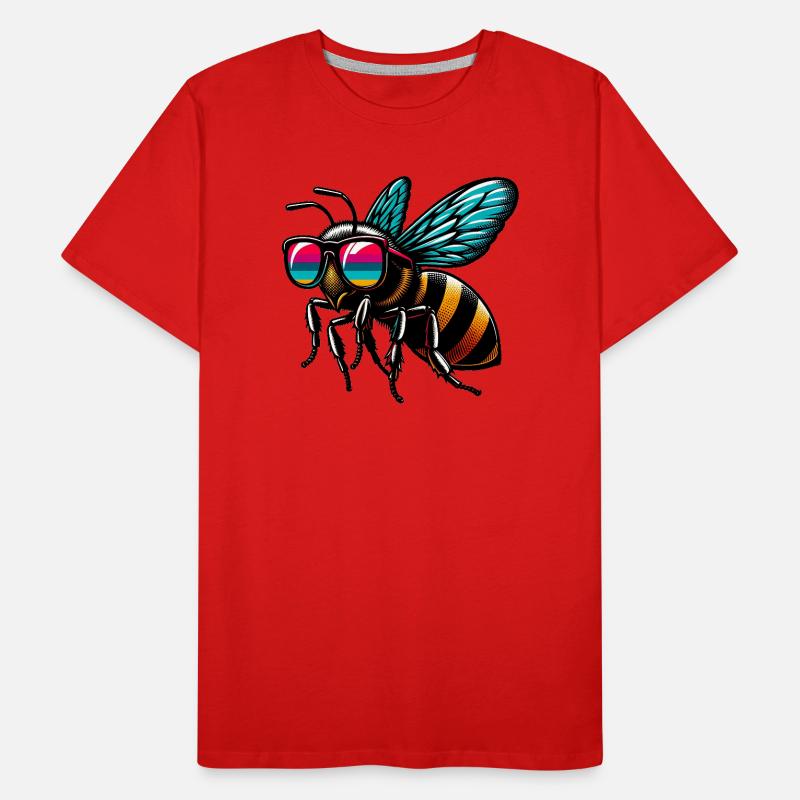 Bee Men's Premium Organic T-Shirt