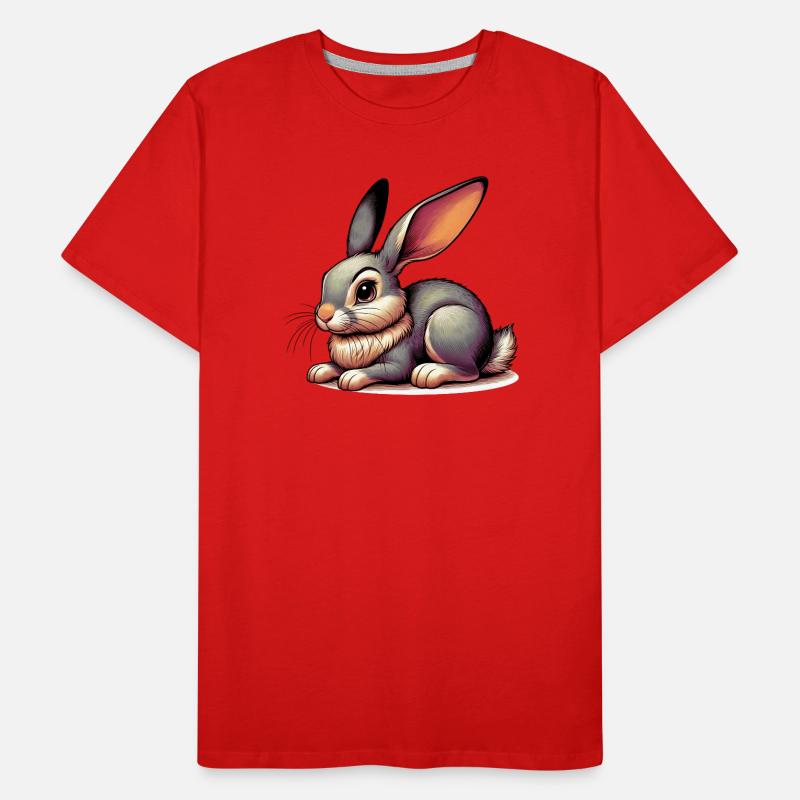 Rabbit Men's Premium Organic T-Shirt